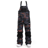 MARKERWAY Men's Outdoor Fashion Snowboard Bib Snow Pants